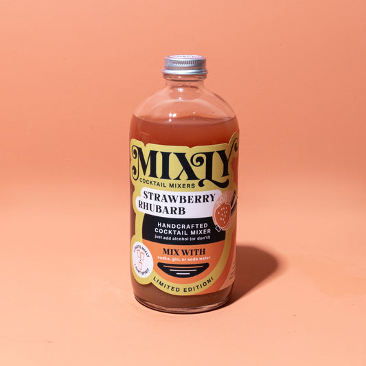 Mixly Cocktail Co. Limited Edition! Strawberry Rhubarb Mixer