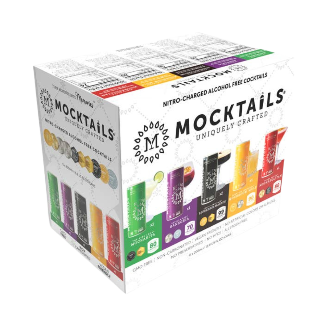 Mocktails Variety 6-Pack Nitro Cans