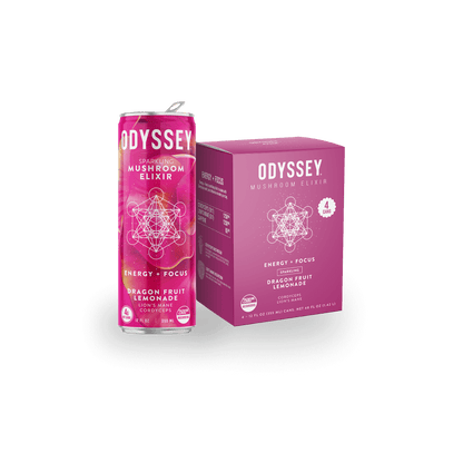 Odyssey Mushroom Elixir | Energy & Focus -Dragon Fruit Lemonade