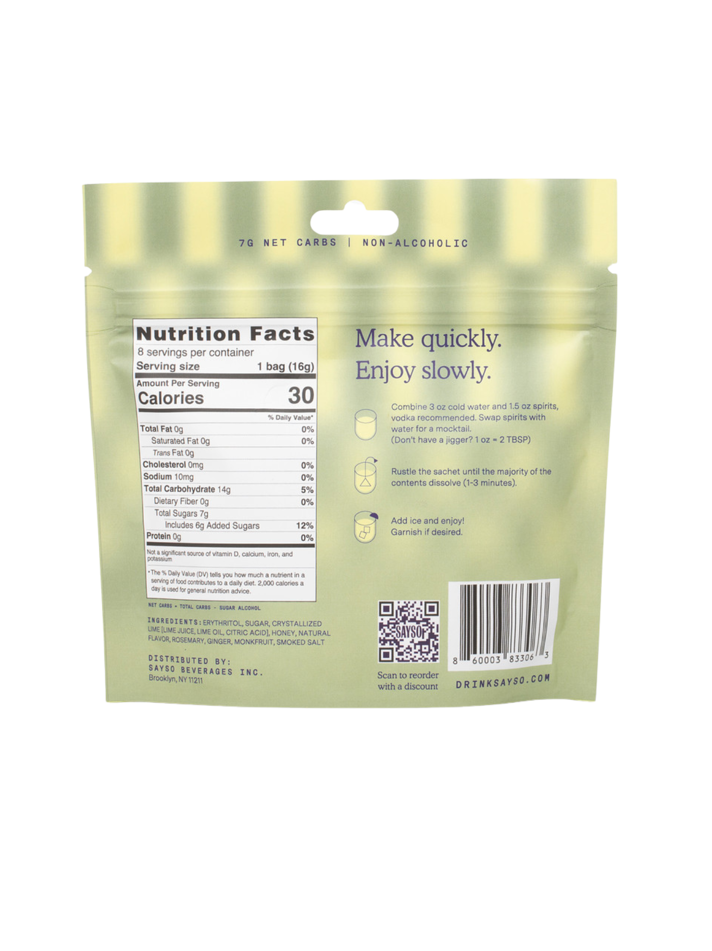 Sayso Honey Rosemary Moscow Mule