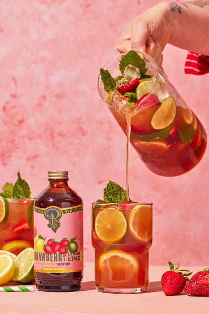Portland Syrups Strawberry Lemon-Lime Syrup
