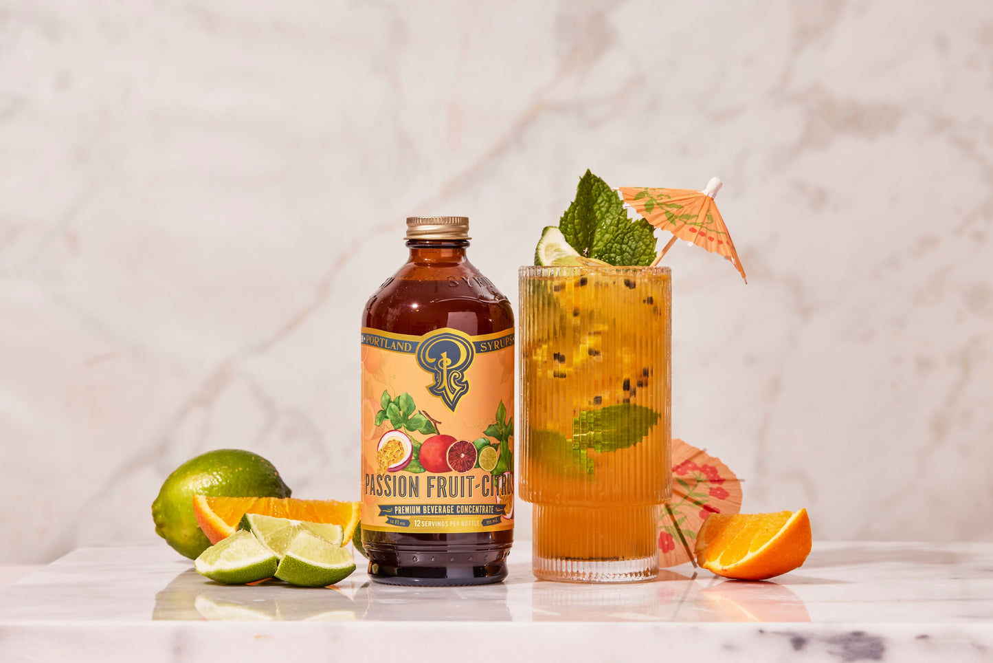 Portland Syrups Passion Fruit Citrus Syrup