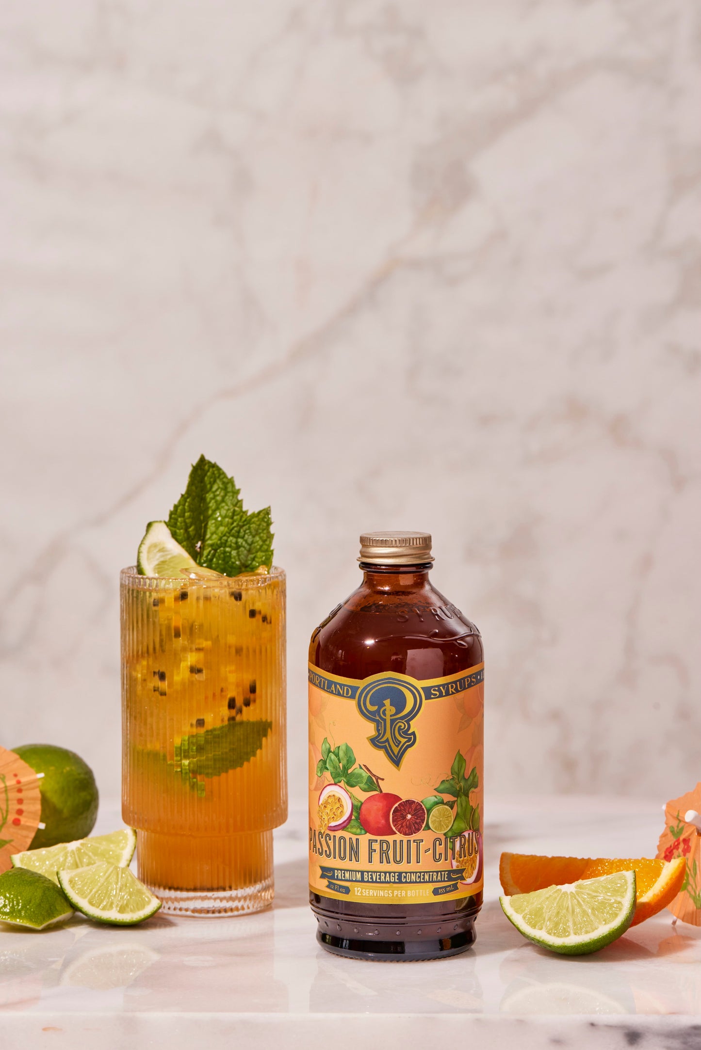 Portland Syrups Passion Fruit Citrus Syrup
