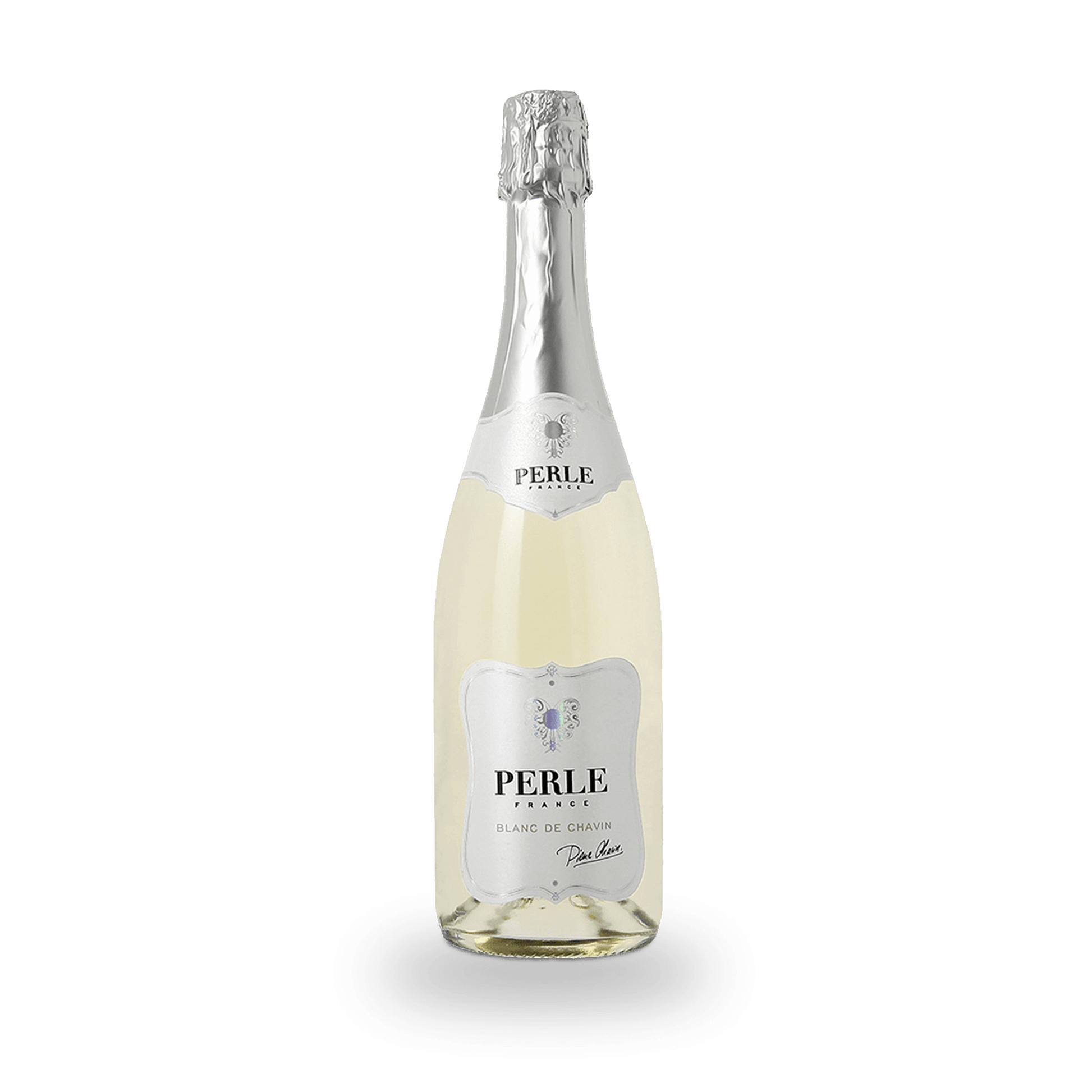 Perle Blanc by Pierre Chavin Non-Alcoholic Sparkling Wine Bottle