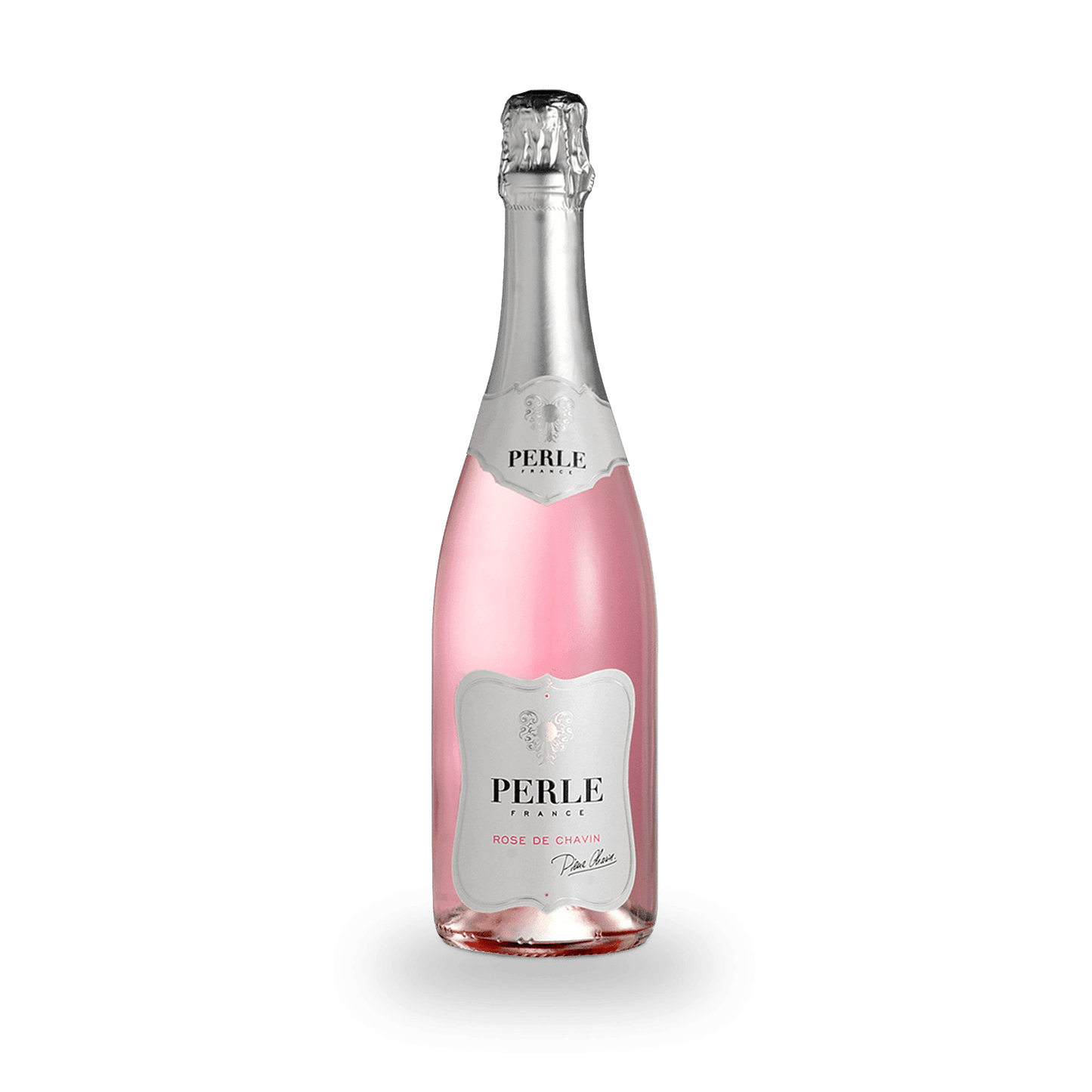 Perle Rosé by Pierre Chavin Non-Alcoholic Sparkling Rosé Wine Bottle