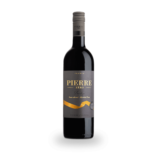 Pierre Zéro Prestige Rouge Non-Alcoholic Red Wine Bottle