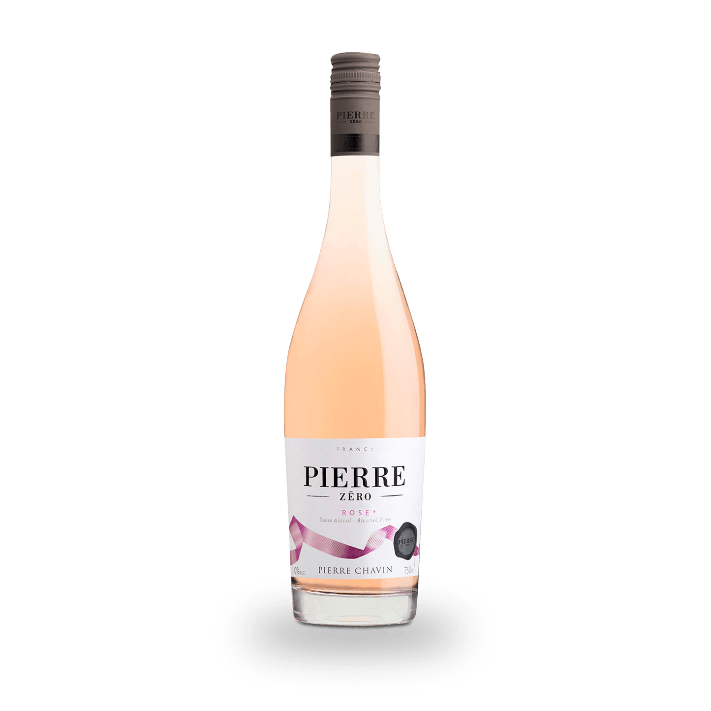 Pierre Zéro Non-Alcoholic RosÃ© Wine Bottle