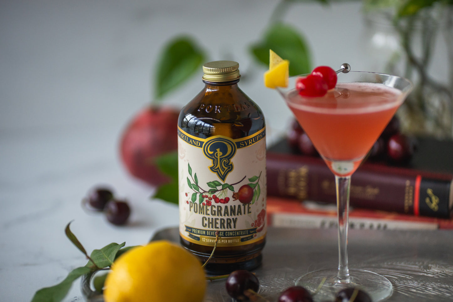 Portland Syrups Pomegranate Cherry Syrup