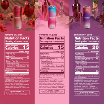 The Moment collection (sparkling & still | 18 pack)