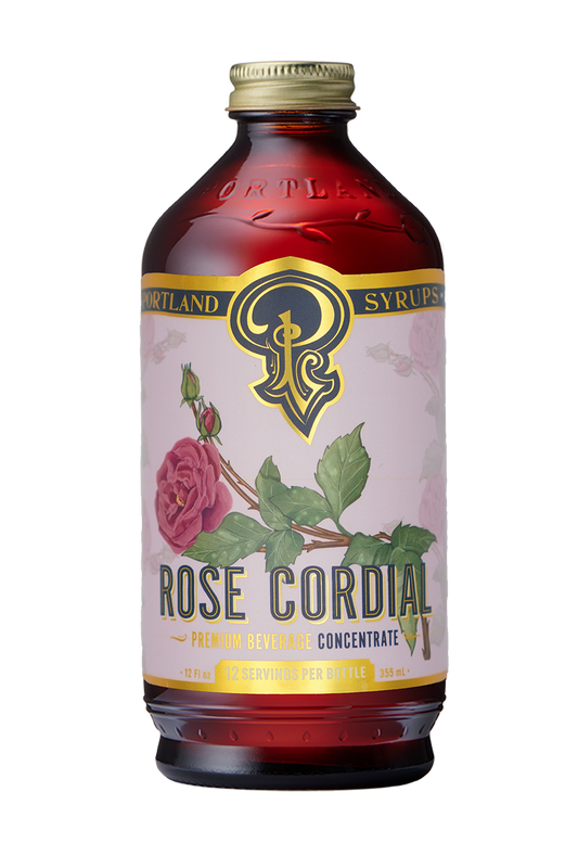 Portland Syrups Rose Cordial Syrup