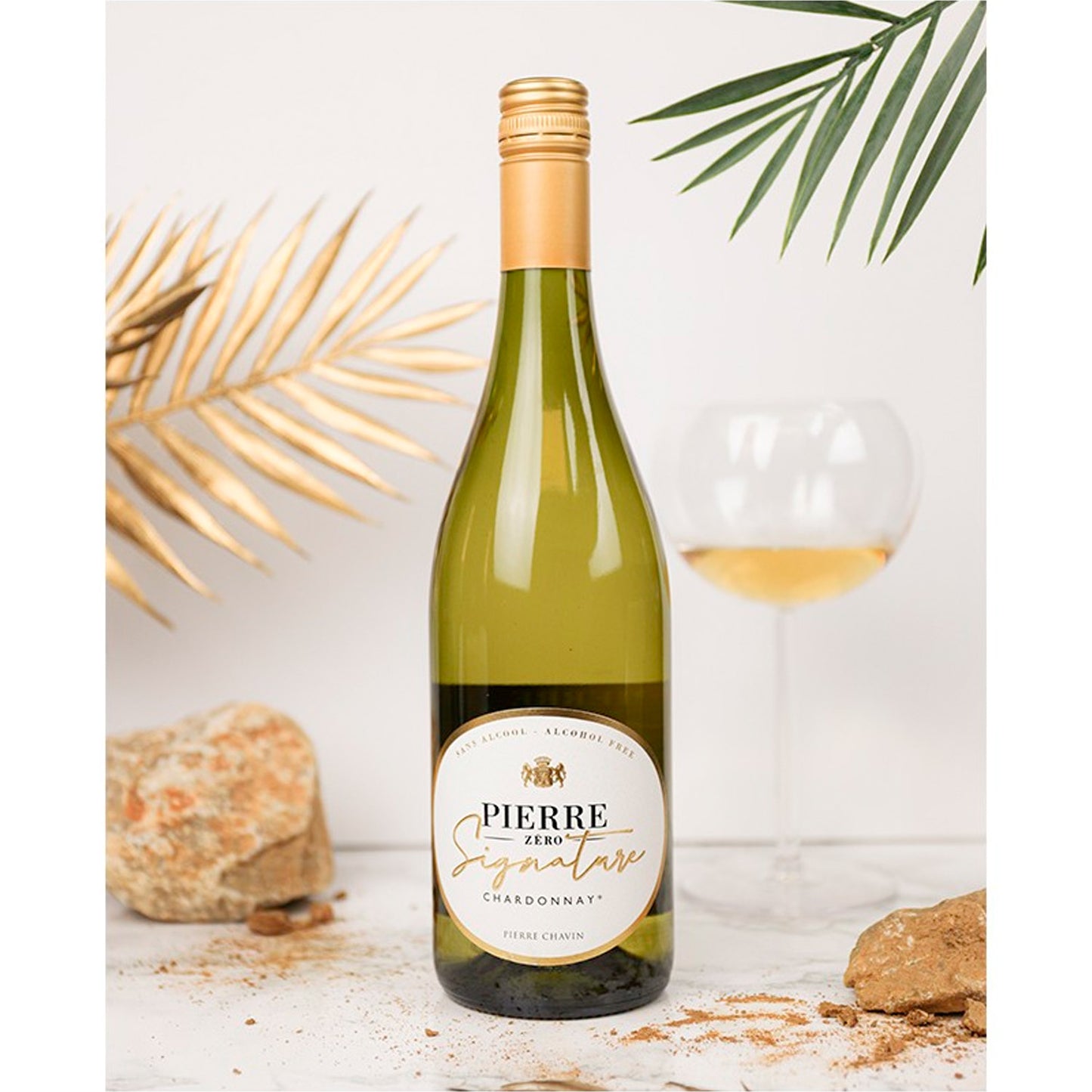 Pierre Zero Signature Chardonnay Non-Alcoholic Wine