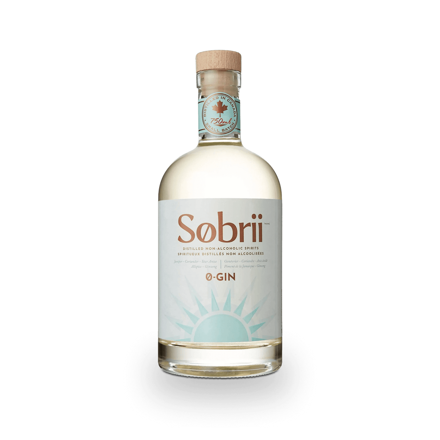 Sobrii 0-Gin Bottle