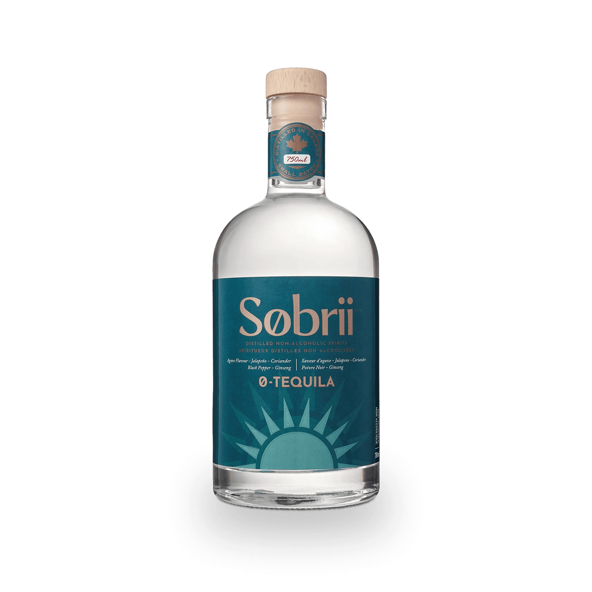 Sobrii 0-Tequila Bottle