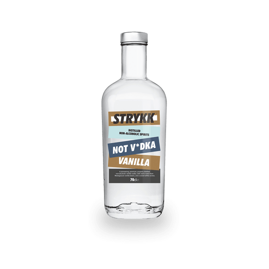 Strykk Not Vanilla Vodka Bottle