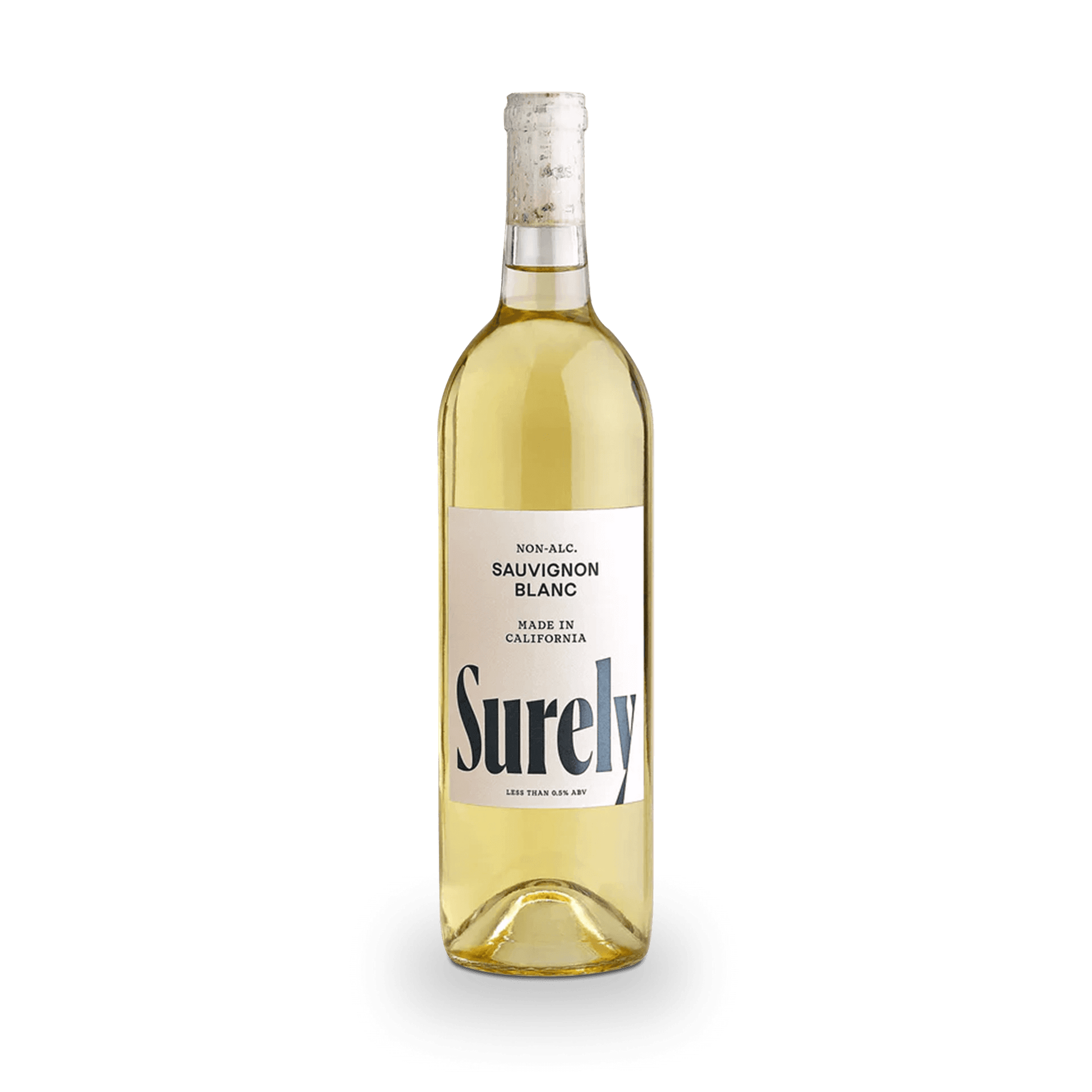 Surely Non-Alcoholic Sauvignon Blanc Wine Bottle