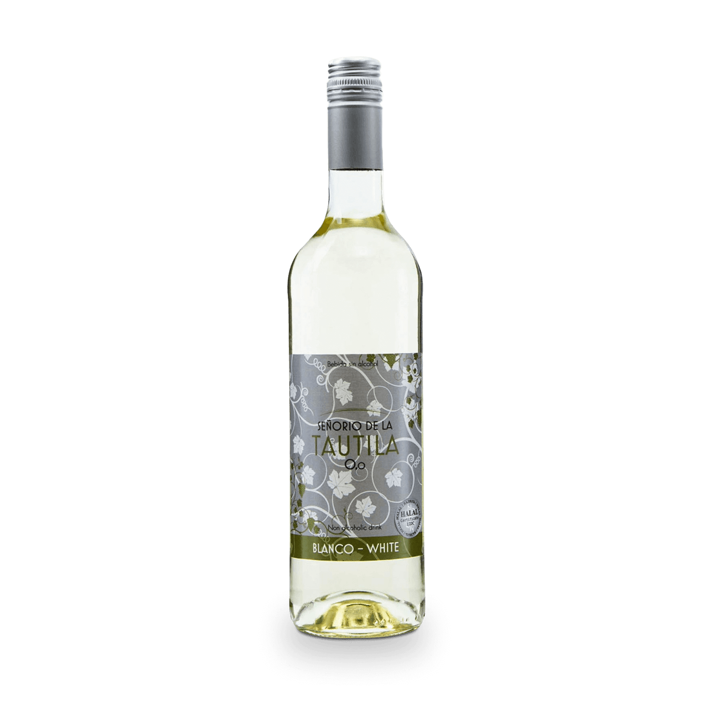 Tautila Blanco Non-Alcoholic White Wine Bottle