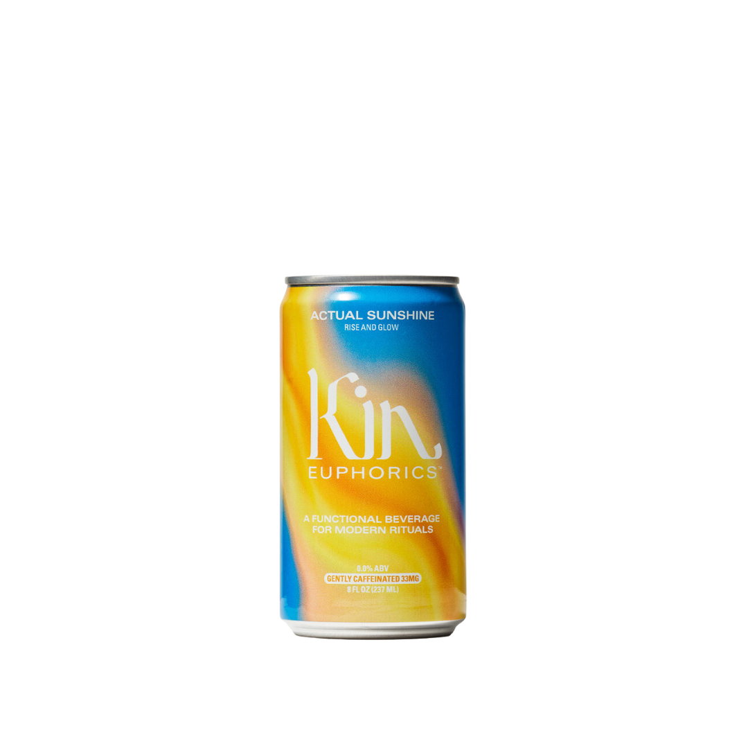 Kin Euphorics Actual Sunshine Non-alcoholic ready to drink functional ...