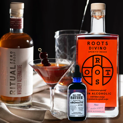 The Manhattan Non-Alcoholic Cocktail Gift Set