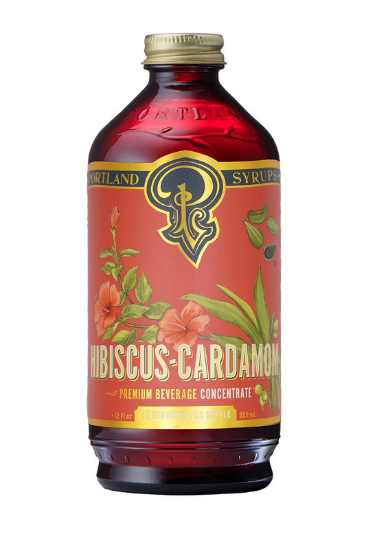 Portland Syrups Hibiscus Cardamom Syrup