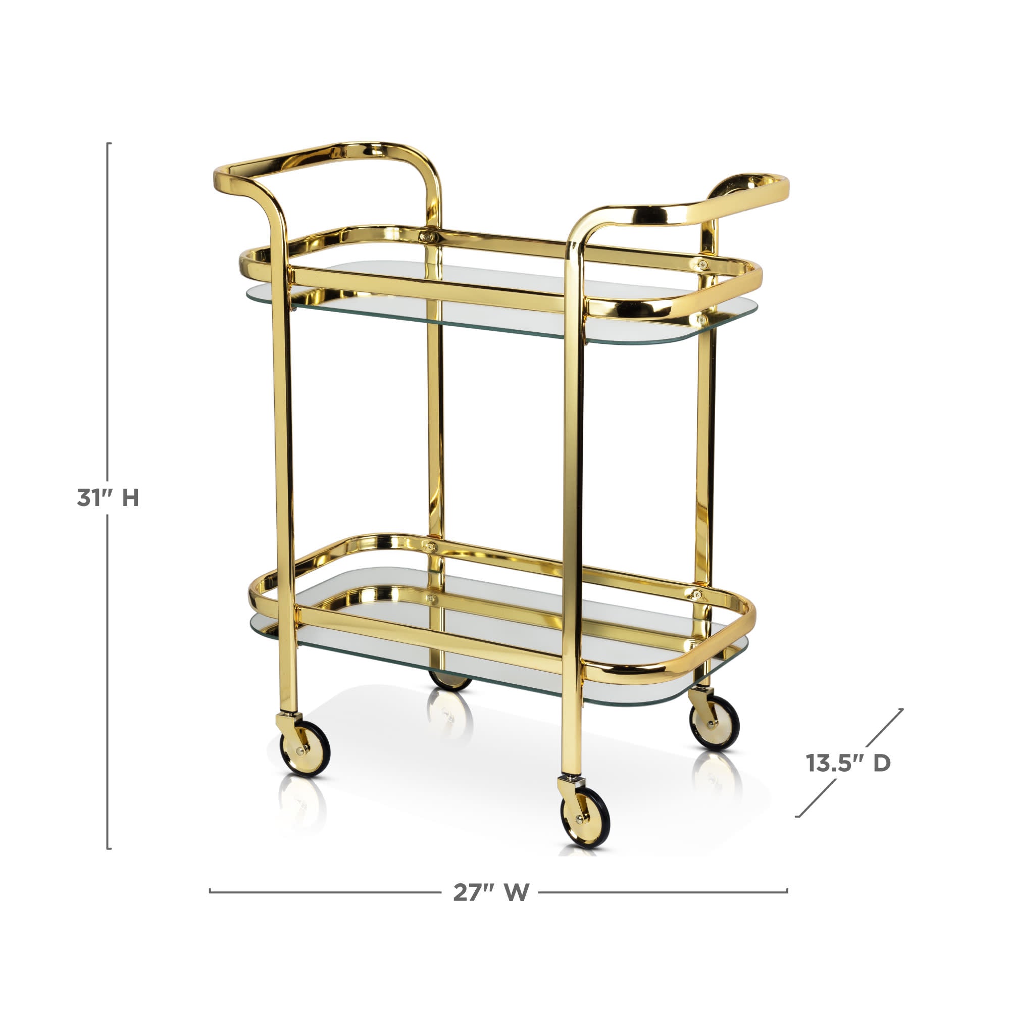 Viski Bar Cart - Thumbnail 4