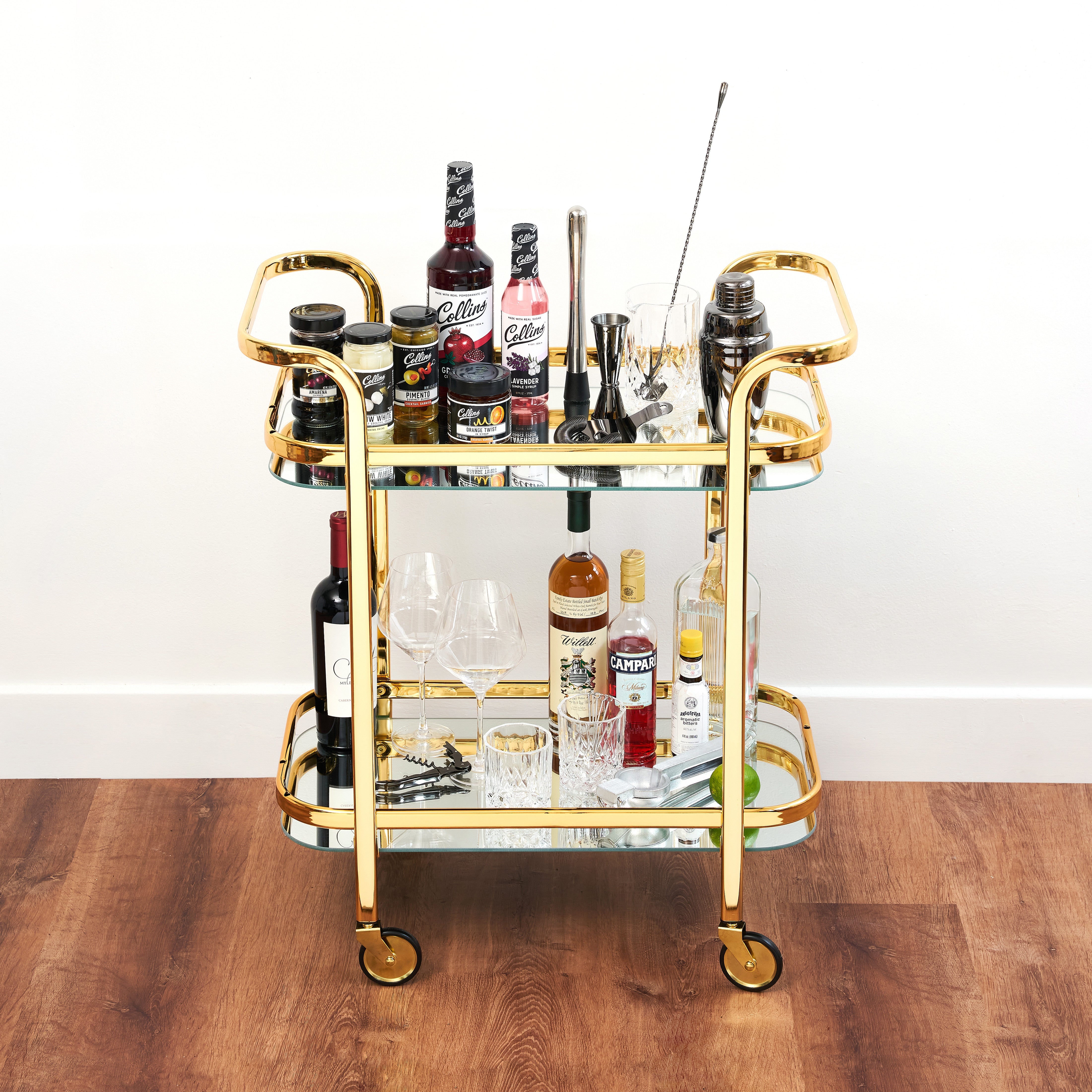 Viski Bar Cart - Thumbnail 5