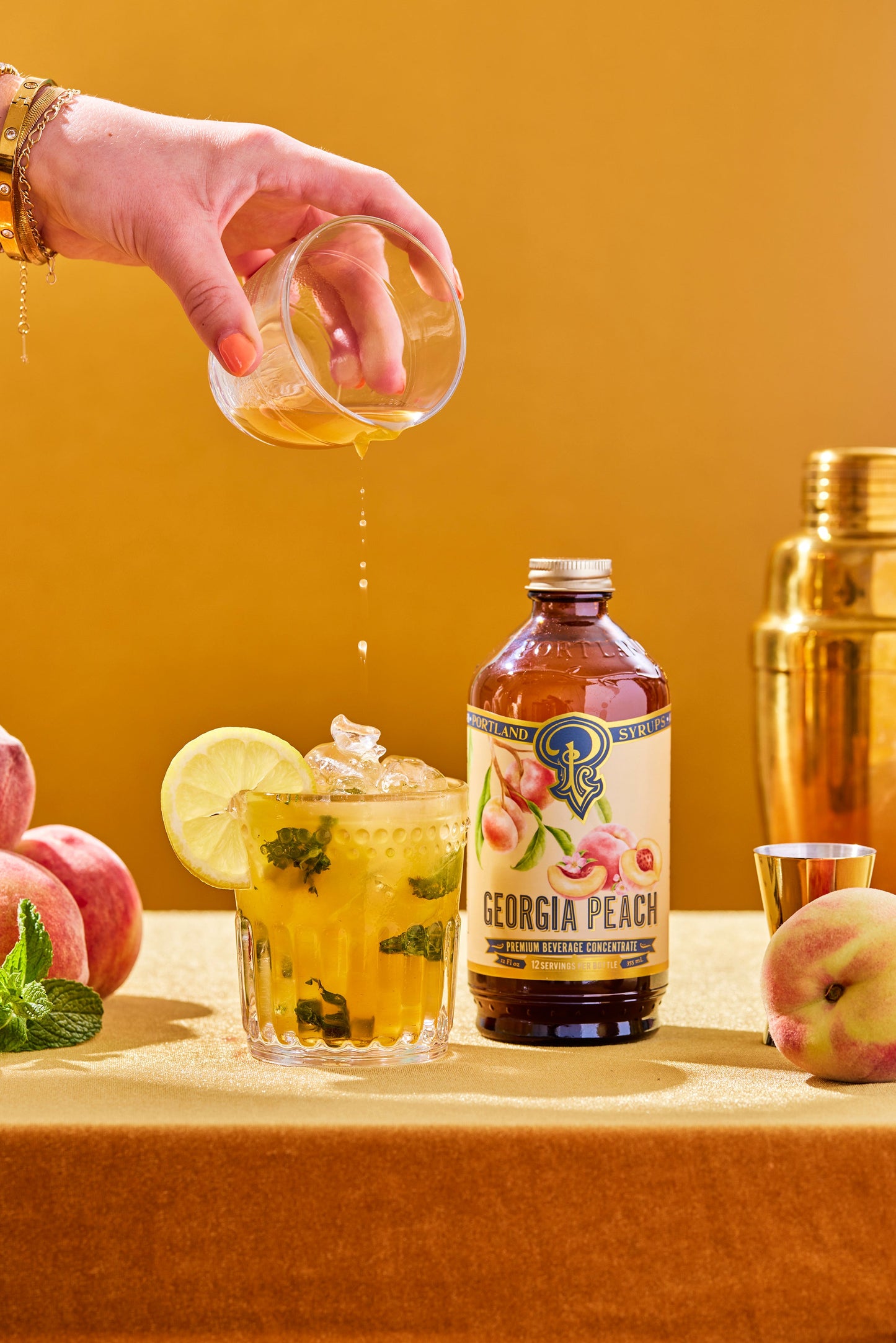 Portland Syrups Georgia Peach Syrup