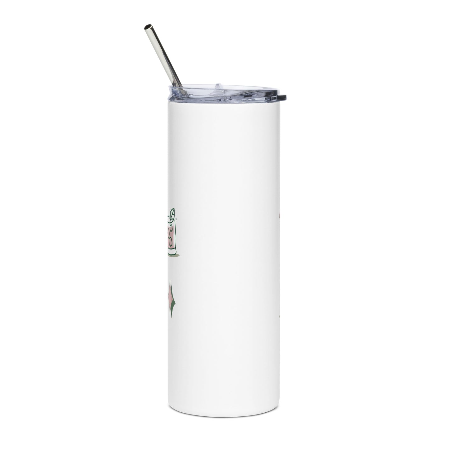 "Mindful Drinker" Stainless Steel Tumbler