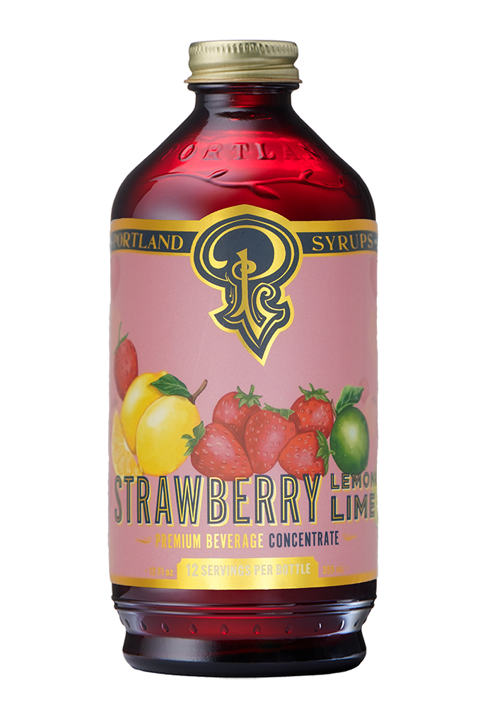 Portland Syrups Strawberry Lemon-Lime Syrup