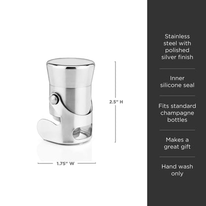Viski Harrison Heavyweight Champagne Stopper