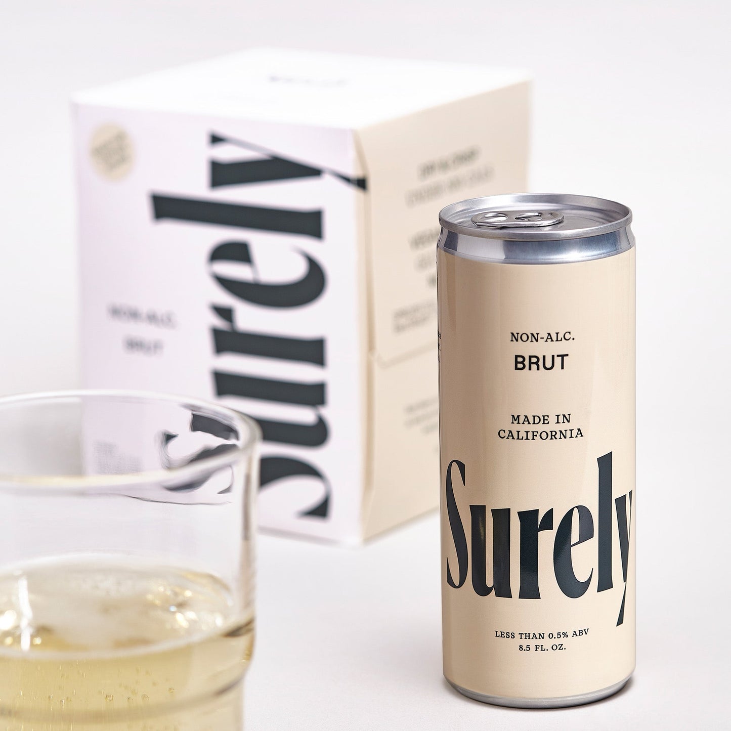 Surely Non-alcoholic Sparkling Brut Can