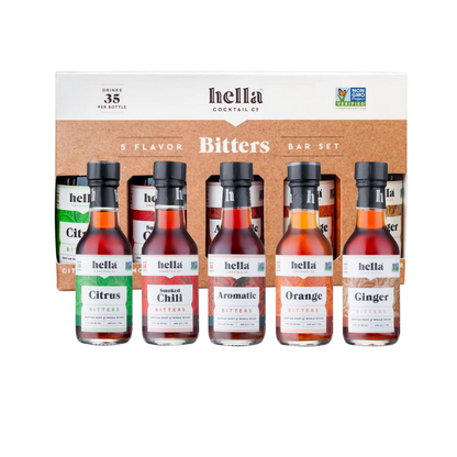 Hella Cocktail Bitters And Soda | Gift Set 